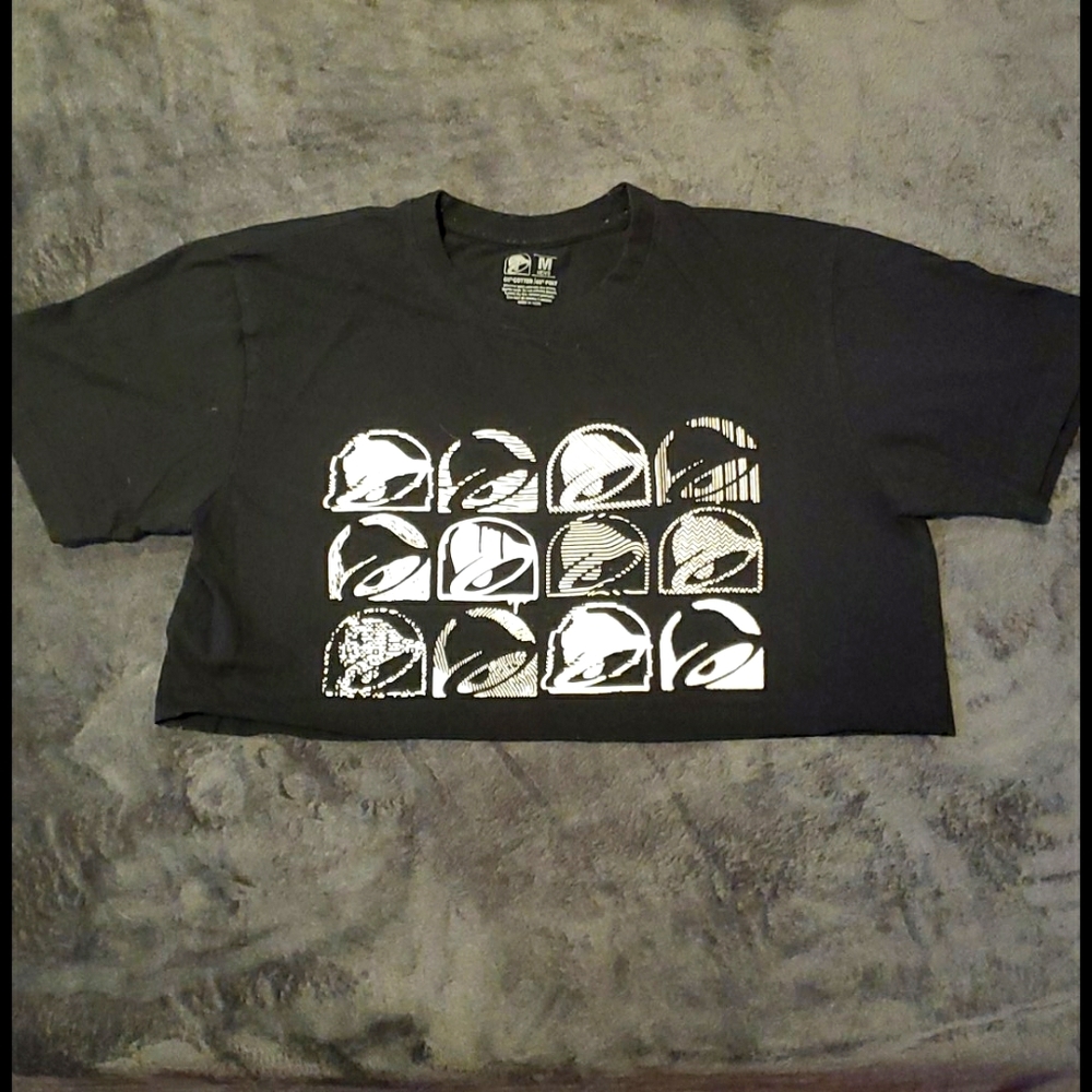Cropped taco bell shirt